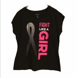 NWT Ideology T-shirt size XXL  cancer awar…